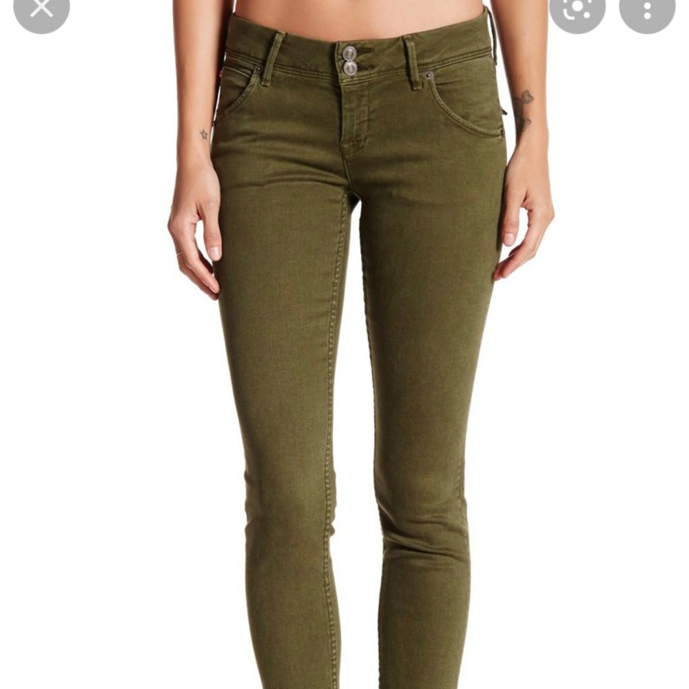 Never been worn Hudson Jeans Collin Flap Skinny Jeans in Ivy Forest- NWOT